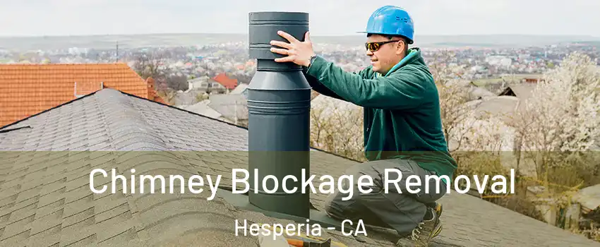  Chimney Blockage Removal Hesperia - CA
