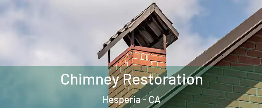  Chimney Restoration Hesperia - CA