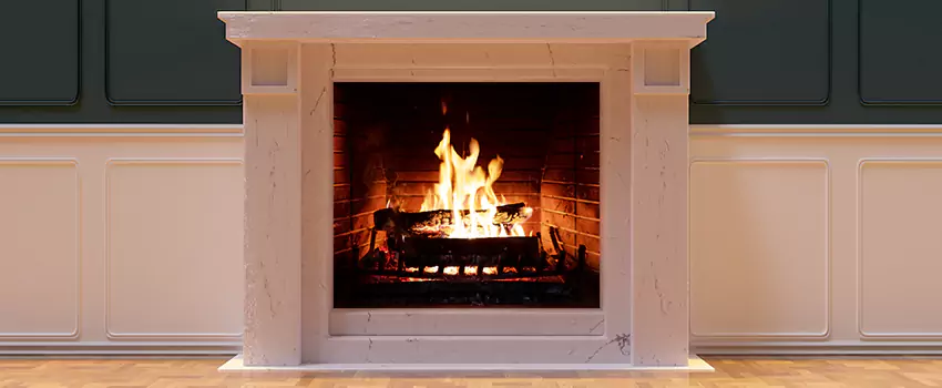 Decorative Electric Fireplace Installation in Hesperia, California