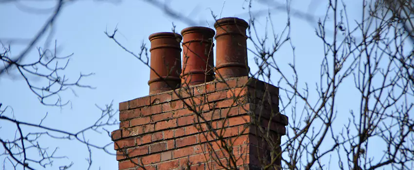 Chimney Crown Installation For Brick Chimney in Hesperia, California