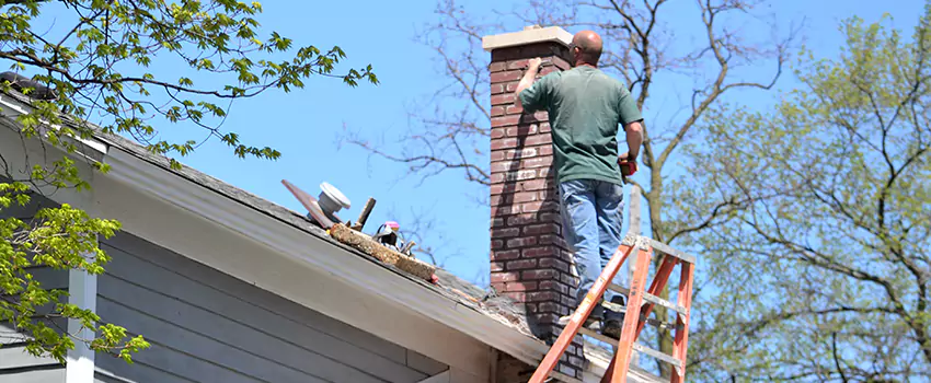 Vinyl and PVC Chimney Flashing Installation in Hesperia, CA