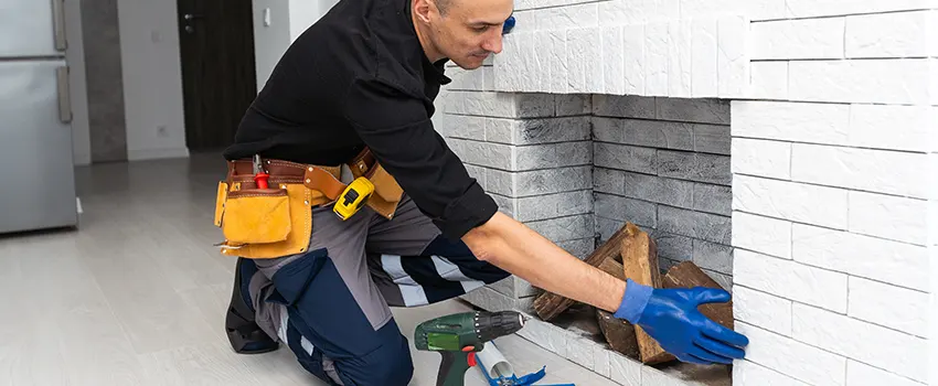 Fireplace Damaged Damper Frame Repair Services in Hesperia, California