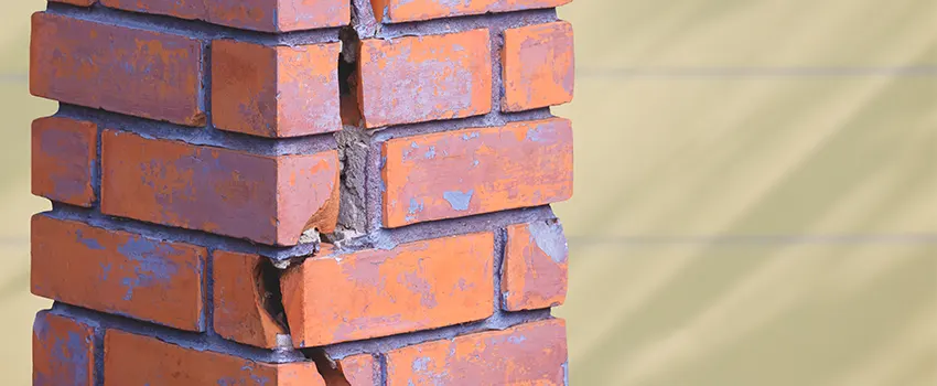 Repairing Cracked Porcelain Tiles for Fireplace in Hesperia, CA